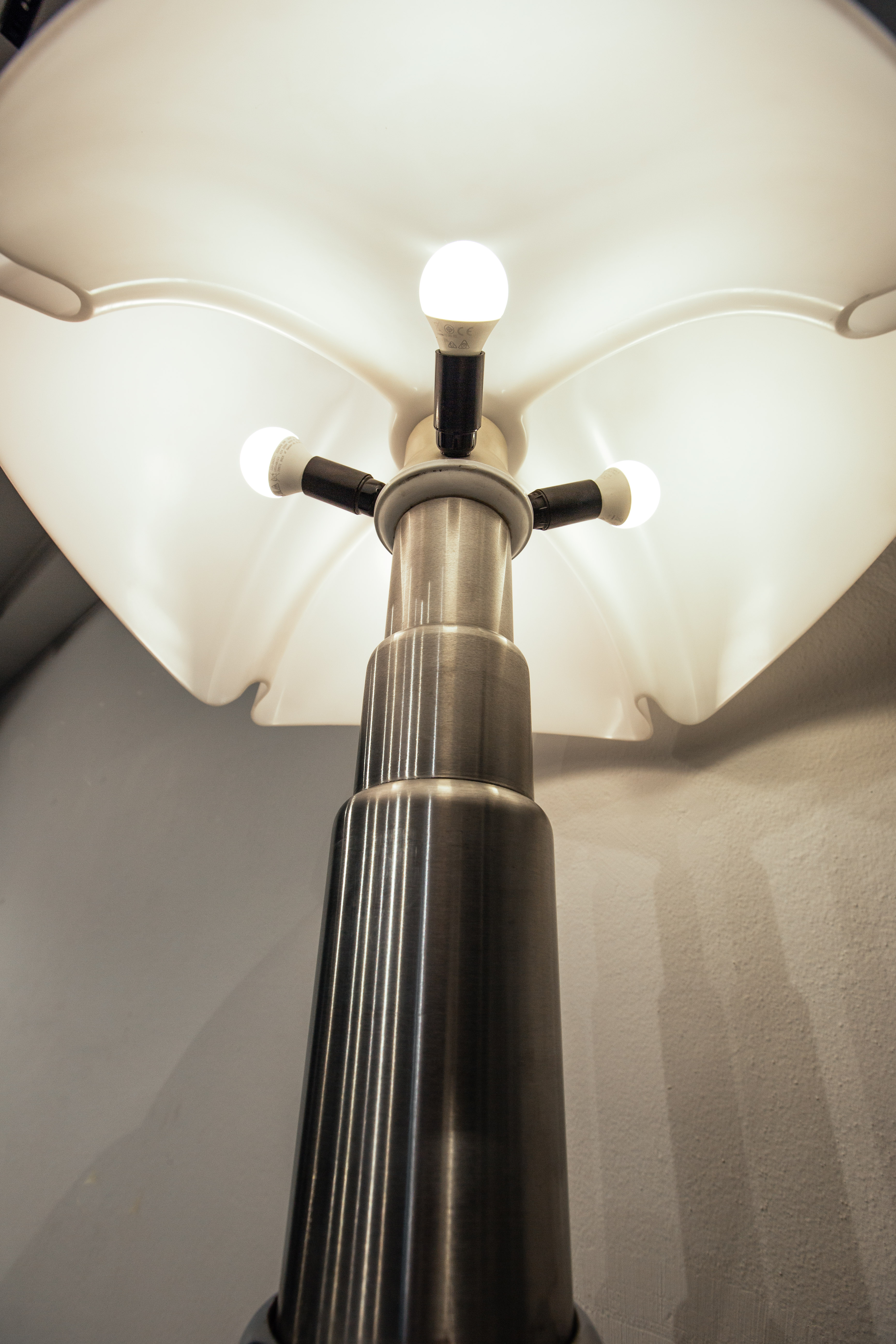 Pipistrello lamp by Gae Aulenti for Martinelli Luce, 1970s